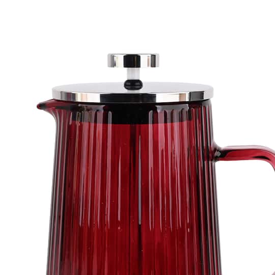 20oz. Red Glass French Press by Ashland®